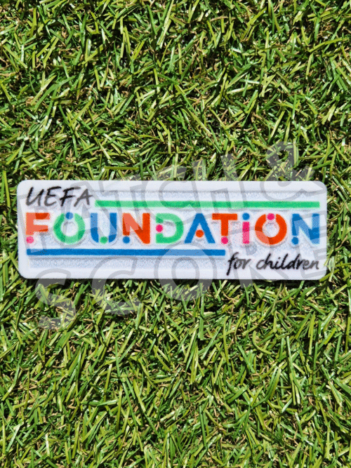 Original Player Issue UEFA Foundation Patch Champions & Europa League | Sporting ID