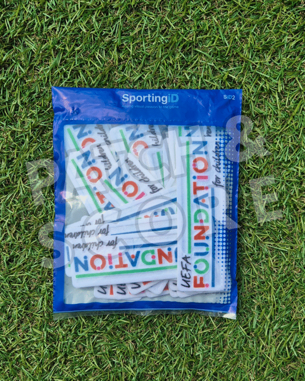 UEFA Foundation Patch Champions & Europa League Original Player Issue UEFA Foundation Patch Champions & Europa League | Sporting ID