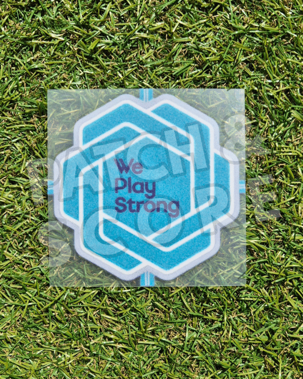 Original Player Issue Womens We play Strong Patch | Sporting ID