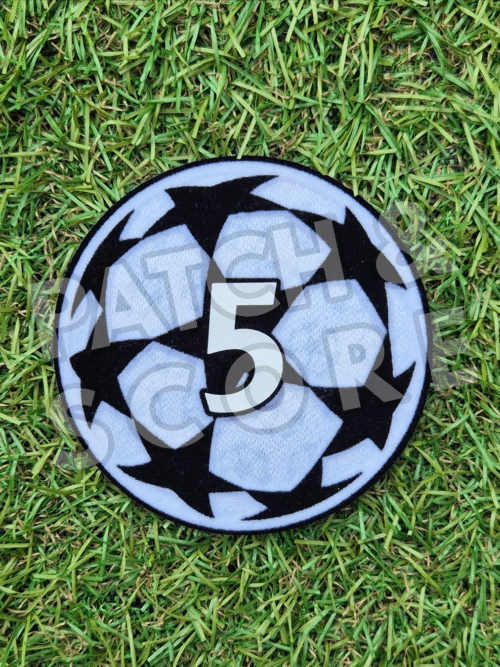 Original Player Issue 2024-26 UEFA Champions League Barcelona Starball Patch | Sporting ID