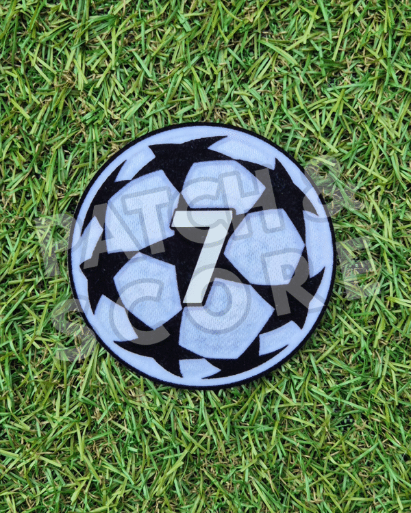Original Player Issue 2024-26 UEFA Champions League AC Milan Starball Patch | Sporting ID