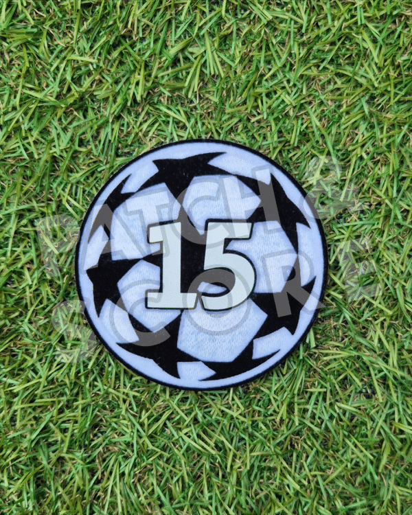 Original Player Issue 2024-26 UEFA Champions League Real Madrid Starball Patch | Sporting ID