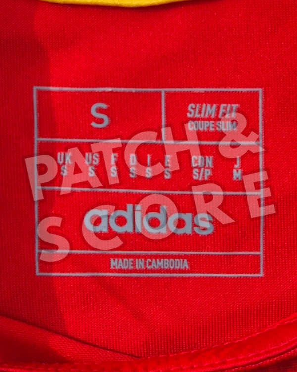 Adidas "Spain Olympics 2024" Authentic Template Home Shirt Size Small