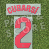 Original Player Issue 2024-25 FC Barcelona Curbarsí La Liga Away Name Set | Stahls TPT