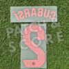Original Player Issue 2024-25 FC Barcelona Curbarsí La Liga Away Name Set | Stahls TPT