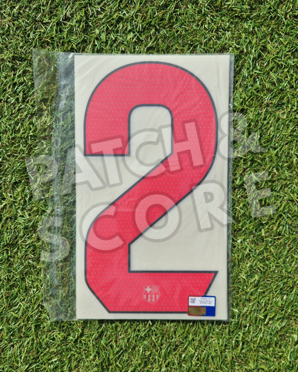 Original Player Issue 2024-25 FC Barcelona Curbarsí La Liga Away Name Set | Stahls TPT