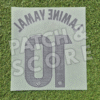 Lamine yamal 25-26 la liga home name set back Original Player Issue 2025-26 FC Barcelona Lamine Yamal La Liga Home Name Set | Stahls TPT