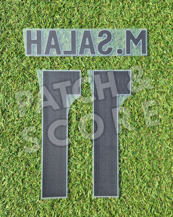 Original Player Issue M. Salah Premier League 2023-2026 Name Set White