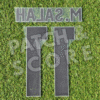 Original Player Issue M. Salah Premier League 2023-2026 Name Set Black