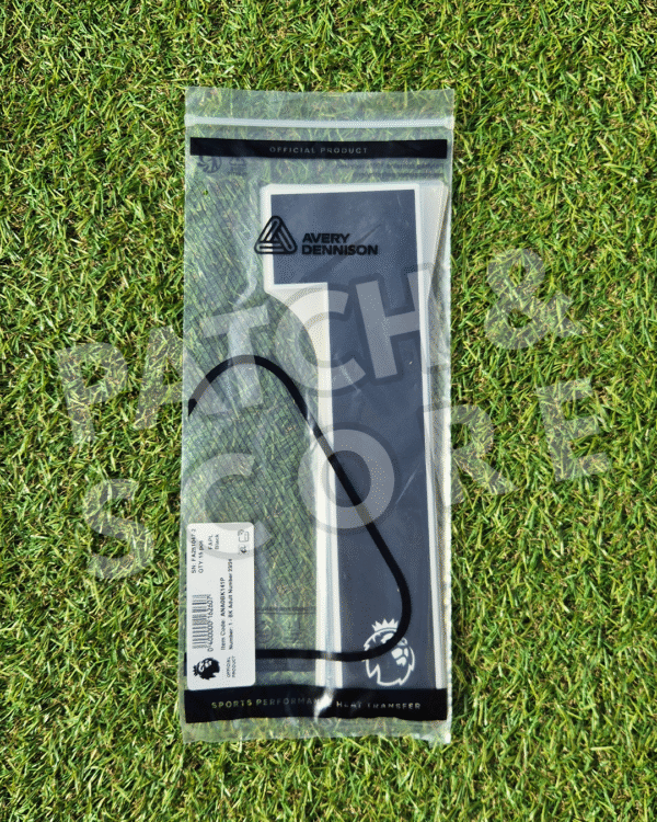 Original Player Issue M. Salah Premier League 2023-2026 Name Set Black