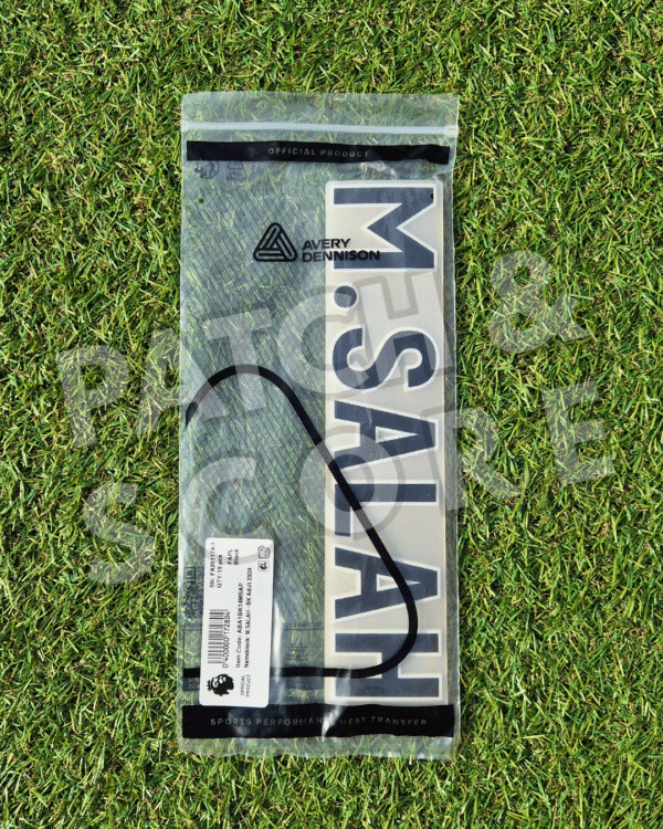 Original Player Issue M. Salah Premier League 2023-2026 Name Set Black
