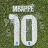 Real Madrid Mbappe 2025-26 Third Name set Original Player Issue 2025-26 Real Madrid Mbappé Champions League Third Name Set | Avery Dennison