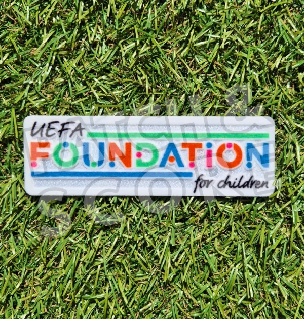 Original Player Issue UEFA Foundation Patch Champions & Europa League | Sporting ID