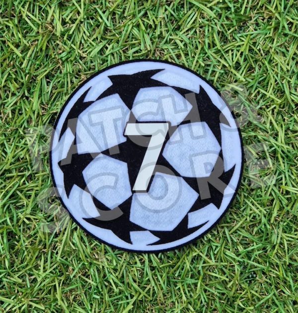 Original Player Issue 2024-2027 UEFA Champions League AC Milan Starball Patch | Sporting ID
