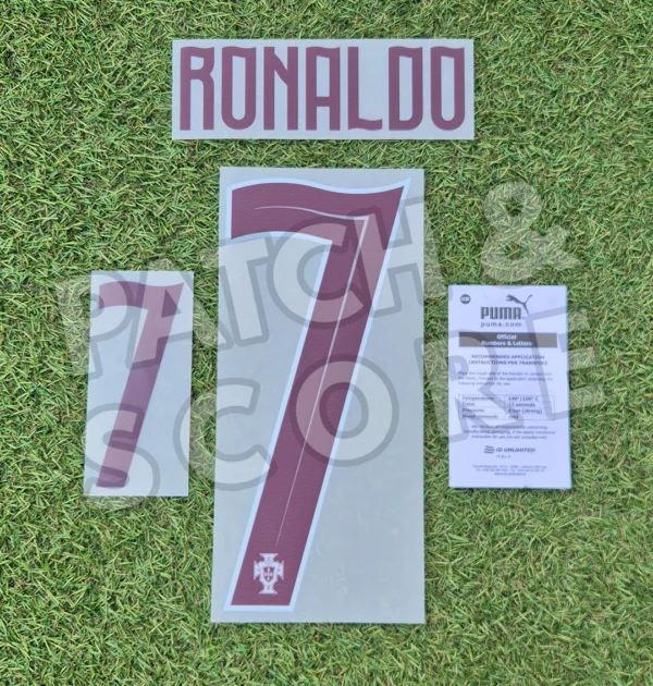 Original Portugal Ronaldo 2026-28 Away Name Set  | ID Unlimited IT