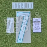 Portugal 2026-28 Ronaldo Home Name Set — originele player issue nameset