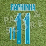 Raphinha Brazil 2026 Player Issue Home Name Set