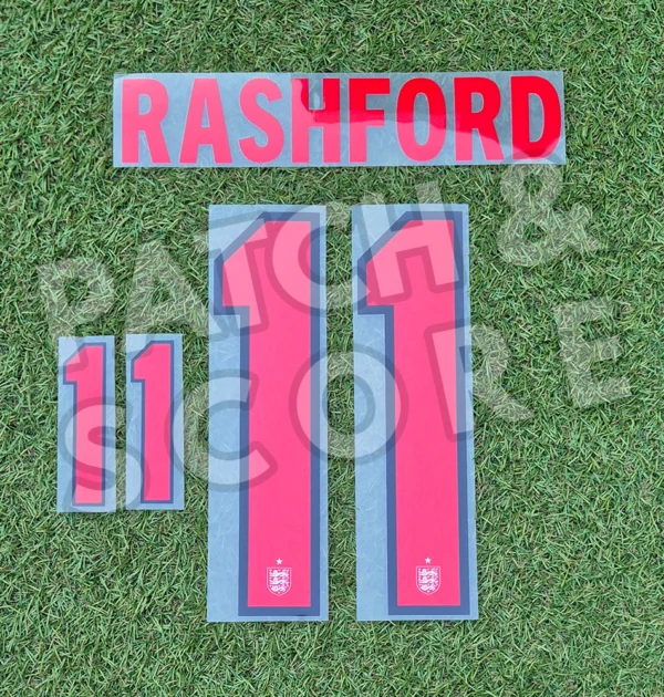 Rashford England 2026 Player Issue Home Name Set | ID Unlimited UK