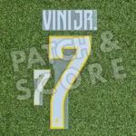 Vini Jr. Brazil 2026 Player Issue Away Name Set