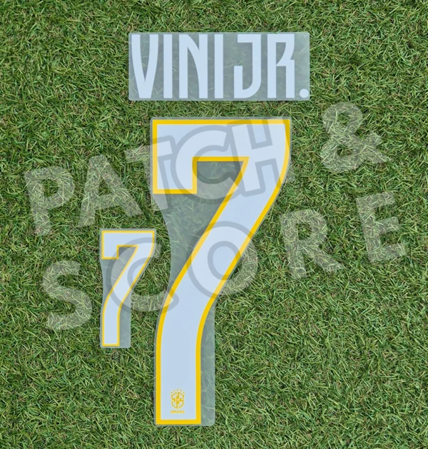 Vini Jr. Brazil 2026 Player Issue Away Name Set