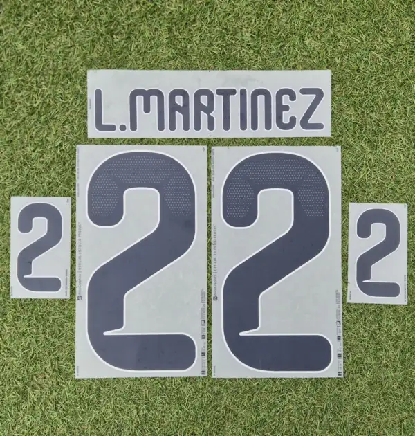 Argentina World Cup 2026 L. Martinez Home Name Set