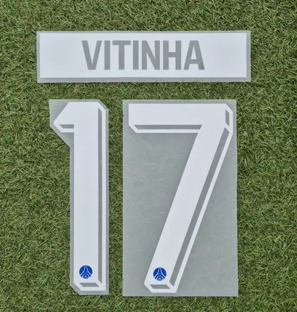 Paris Saint-Germain UCL 2026/27 Vitinha Player Issue Home Name Set