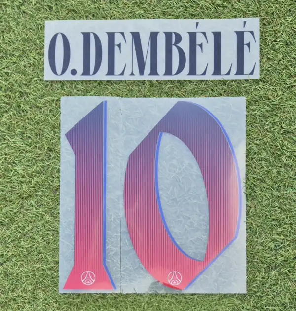 Paris Saint-Germain UCL 2026/27 O. Debéle Player Issue Away Name Set