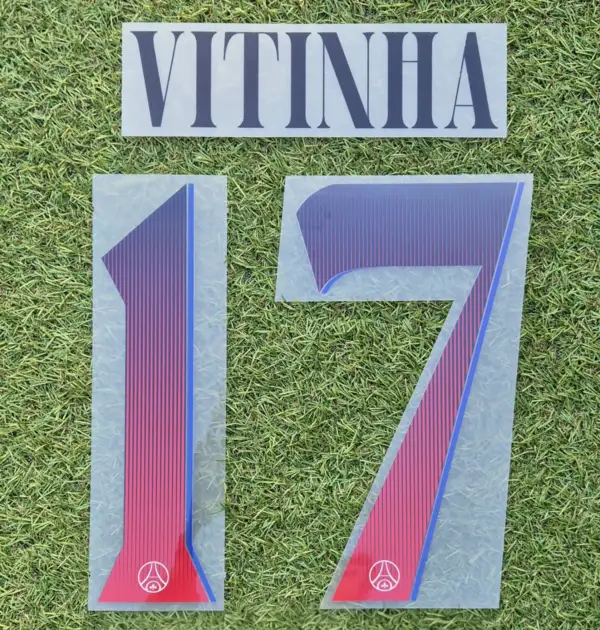 Paris Saint-Germain UCL 2026/27 Vitinha Player Issue Away Name Set